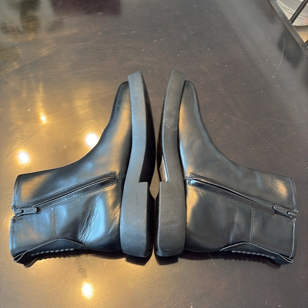 🫑 NWT Sarto Etna black leather motorcycle boot: - Picture 6 of 7